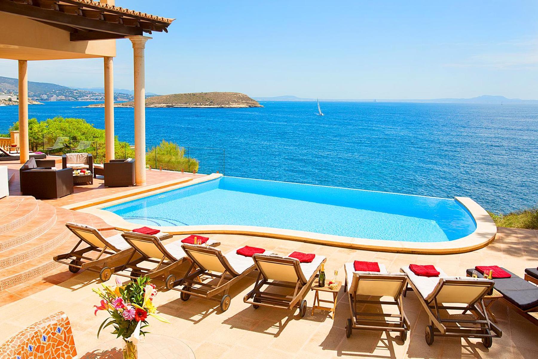 Villa Juan Carlos Cala Vinas  Eksteriør bilde